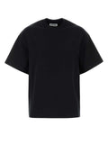 Jil Sander Women Black Cotton T-Shirt