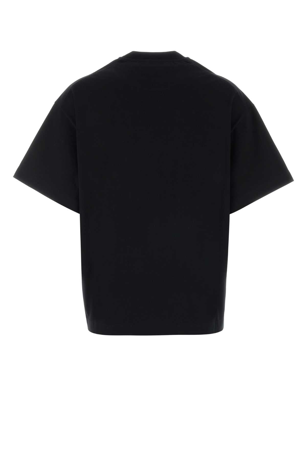 Jil Sander Women Black Cotton T-Shirt
