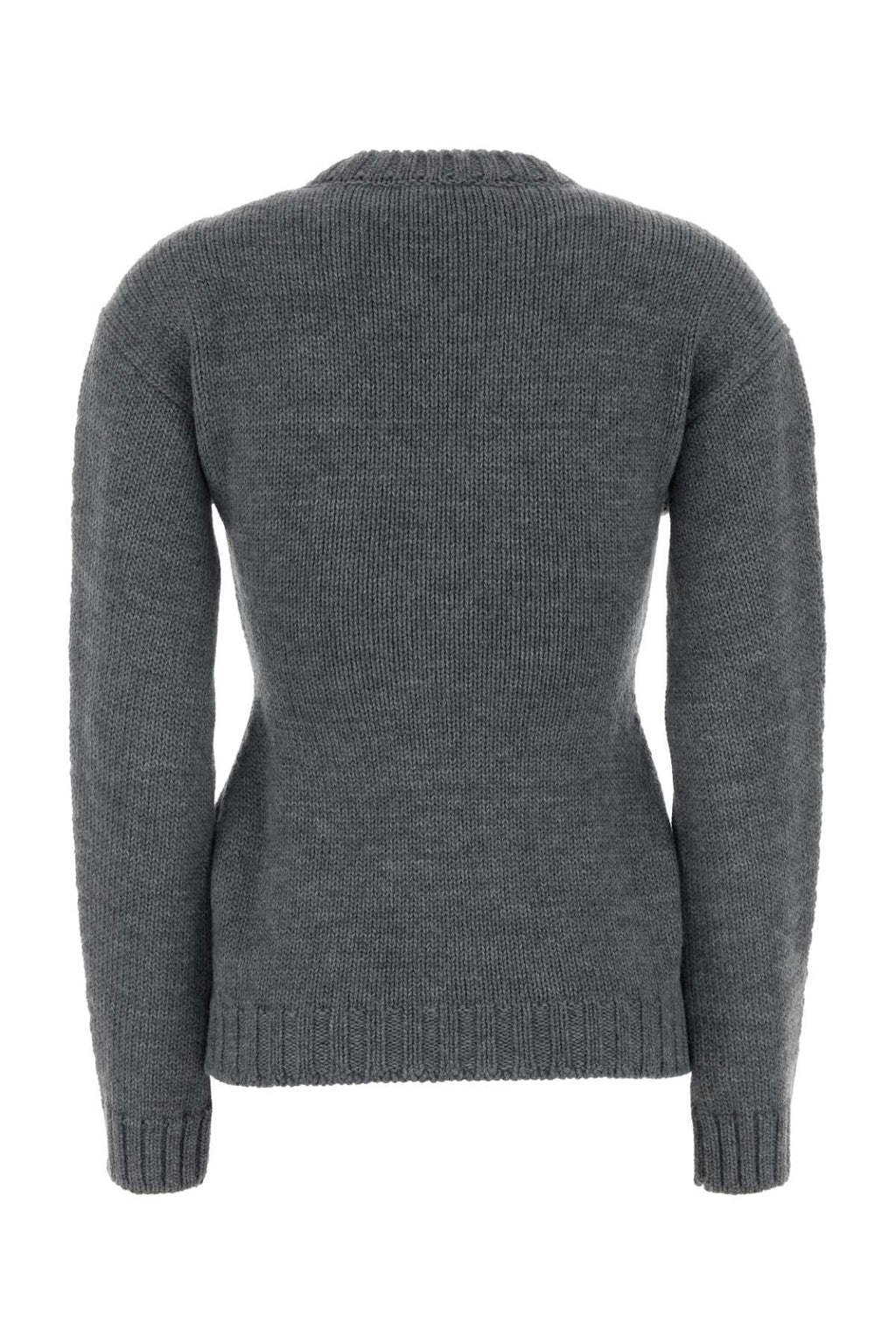 Jil Sander Women Grey Wool Sweater
