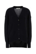 Jil Sander Women Black Cashmere Oversize Cardigan