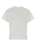 Jil Sander Women White Cotton T-Shirt Set