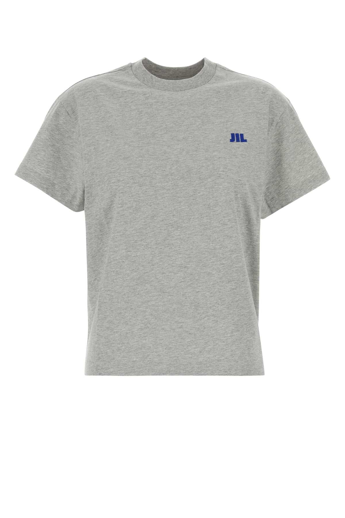 Jil Sander Women Grey Cotton T-Shirt