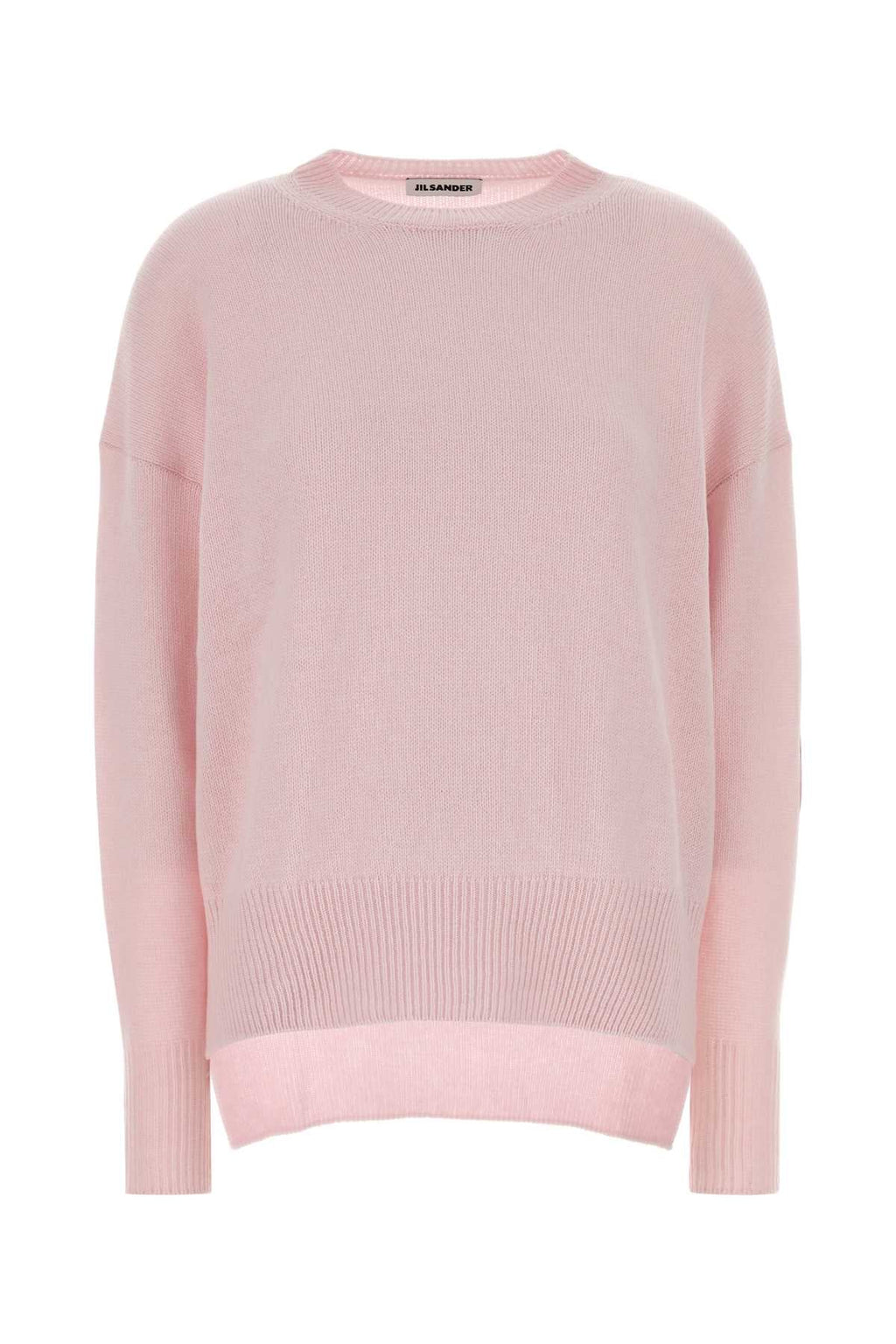 Jil Sander Women Pink Cashmere Oversize Sweater