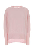 Jil Sander Women Pink Cashmere Oversize Sweater