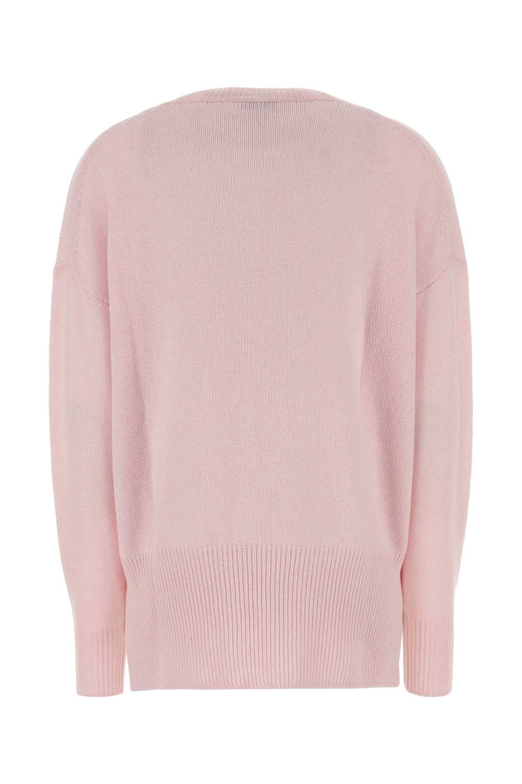 Jil Sander Women Pink Cashmere Oversize Sweater