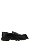 Jil Sander Men Black Leather Loafers