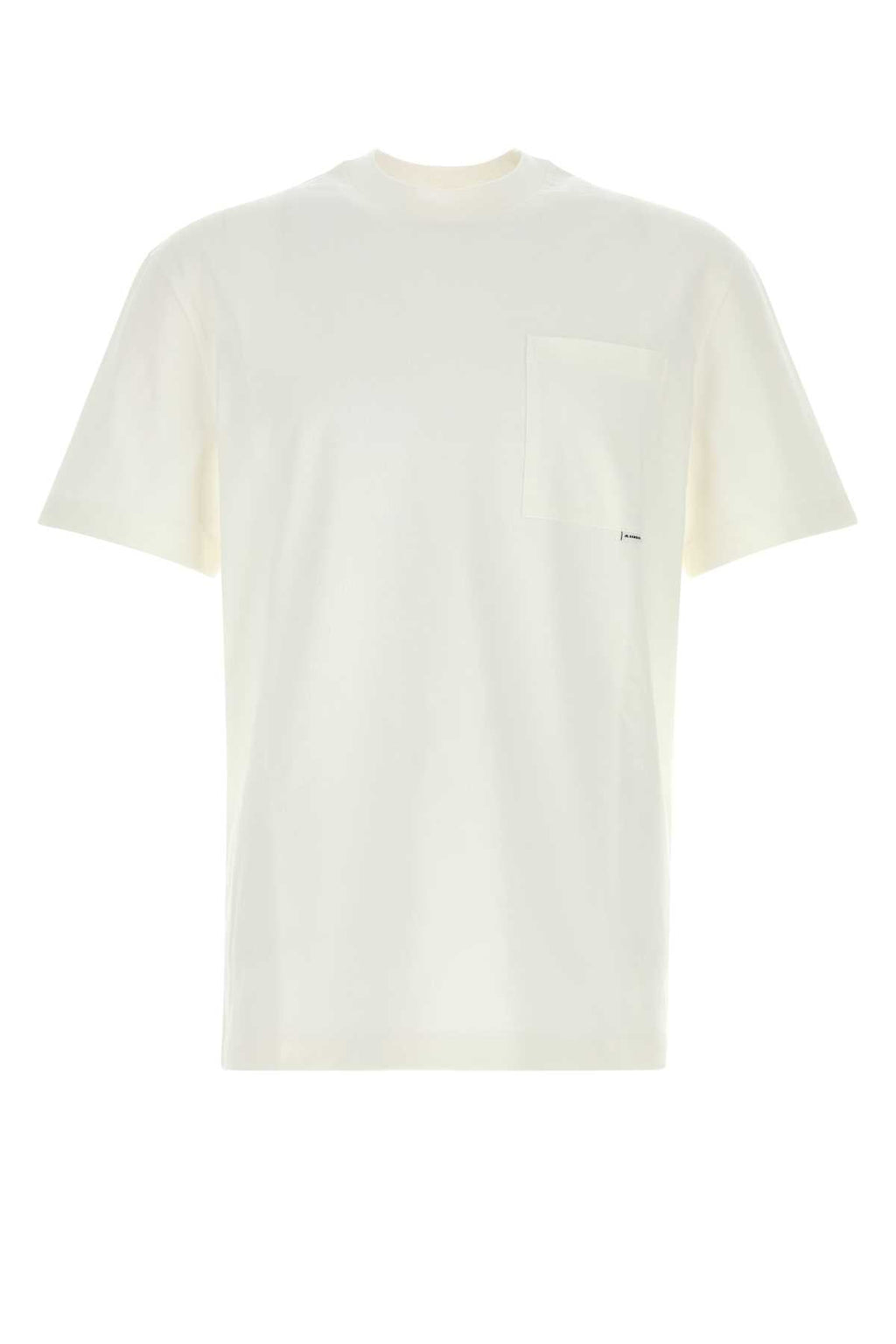 Jil Sander Men White Cotton T-Shirt