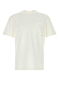 Jil Sander Men White Cotton T-Shirt