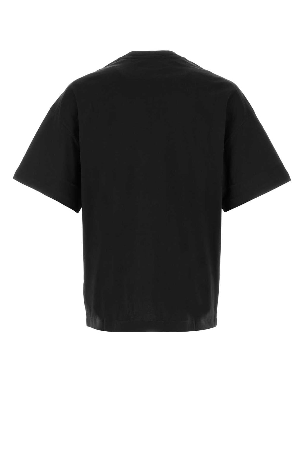 Jil Sander Men Black Cotton T-Shirt