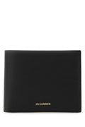 Jil Sander Men Black Leather Wallet