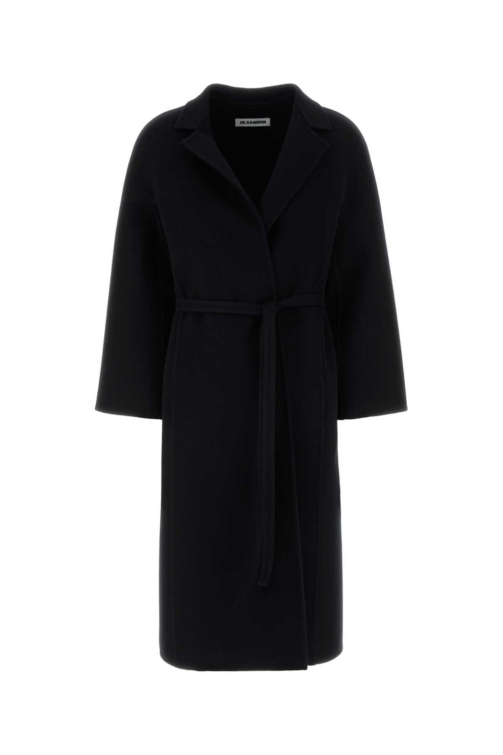 Jil Sander Women Black Wool Coat