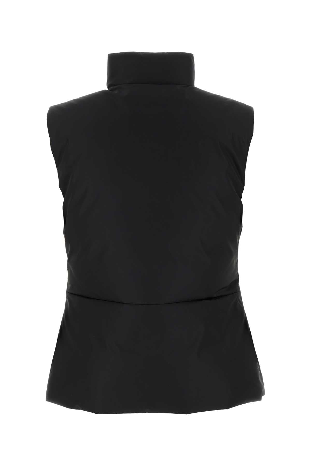 Jil Sander Women Black Polyester Sleeveless Jacket