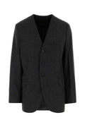Jil Sander Women Charcoal Wool Blazer