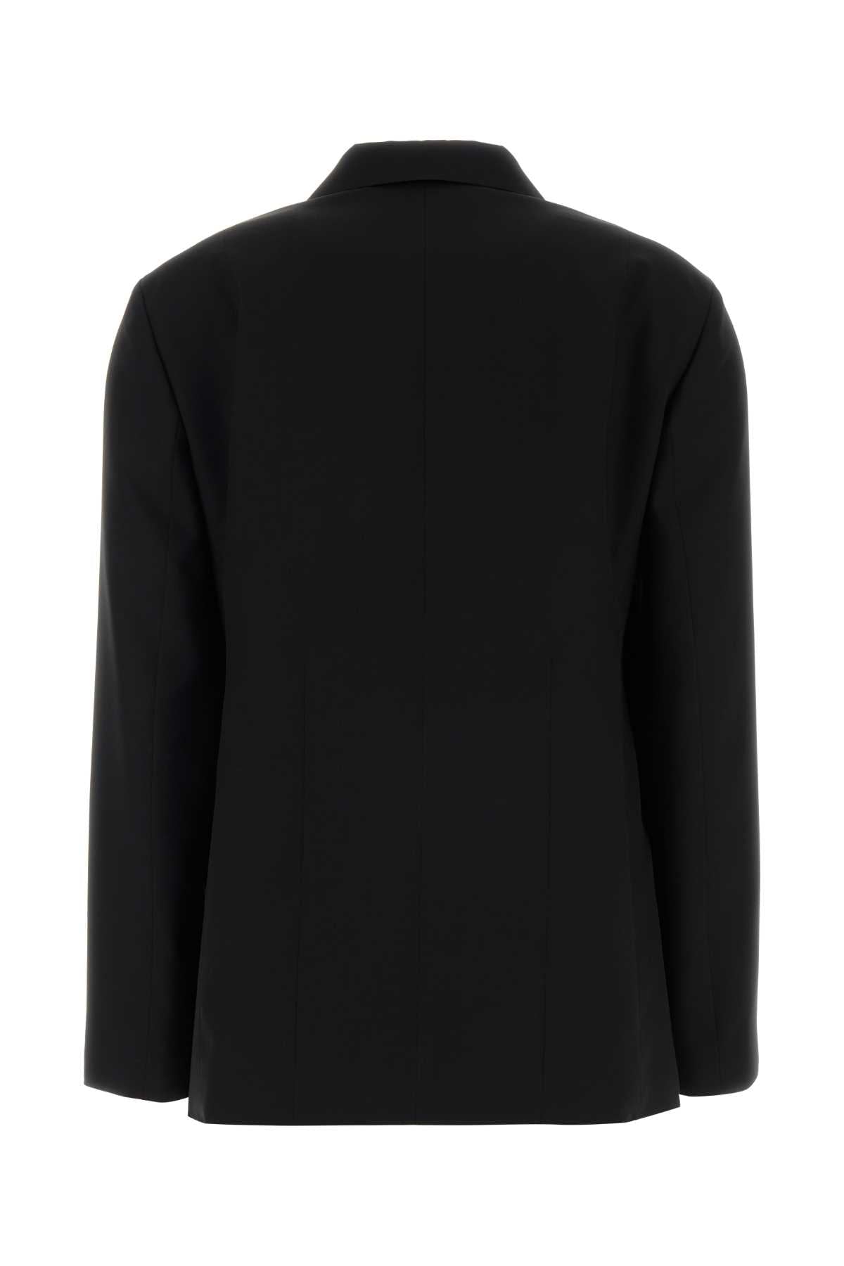 Jil Sander Women Black Wool Blazer