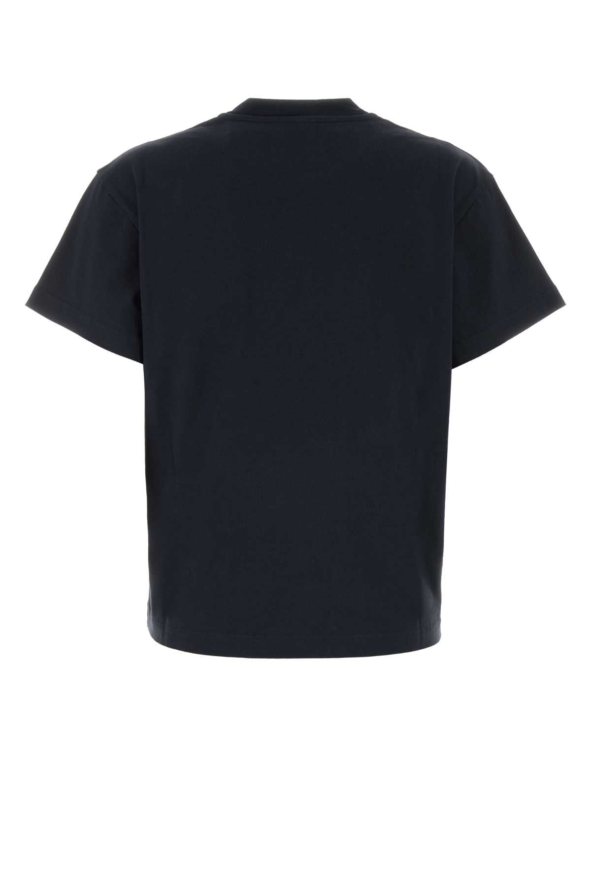 Jil Sander Women Midnight Blue Cotton T-Shirt