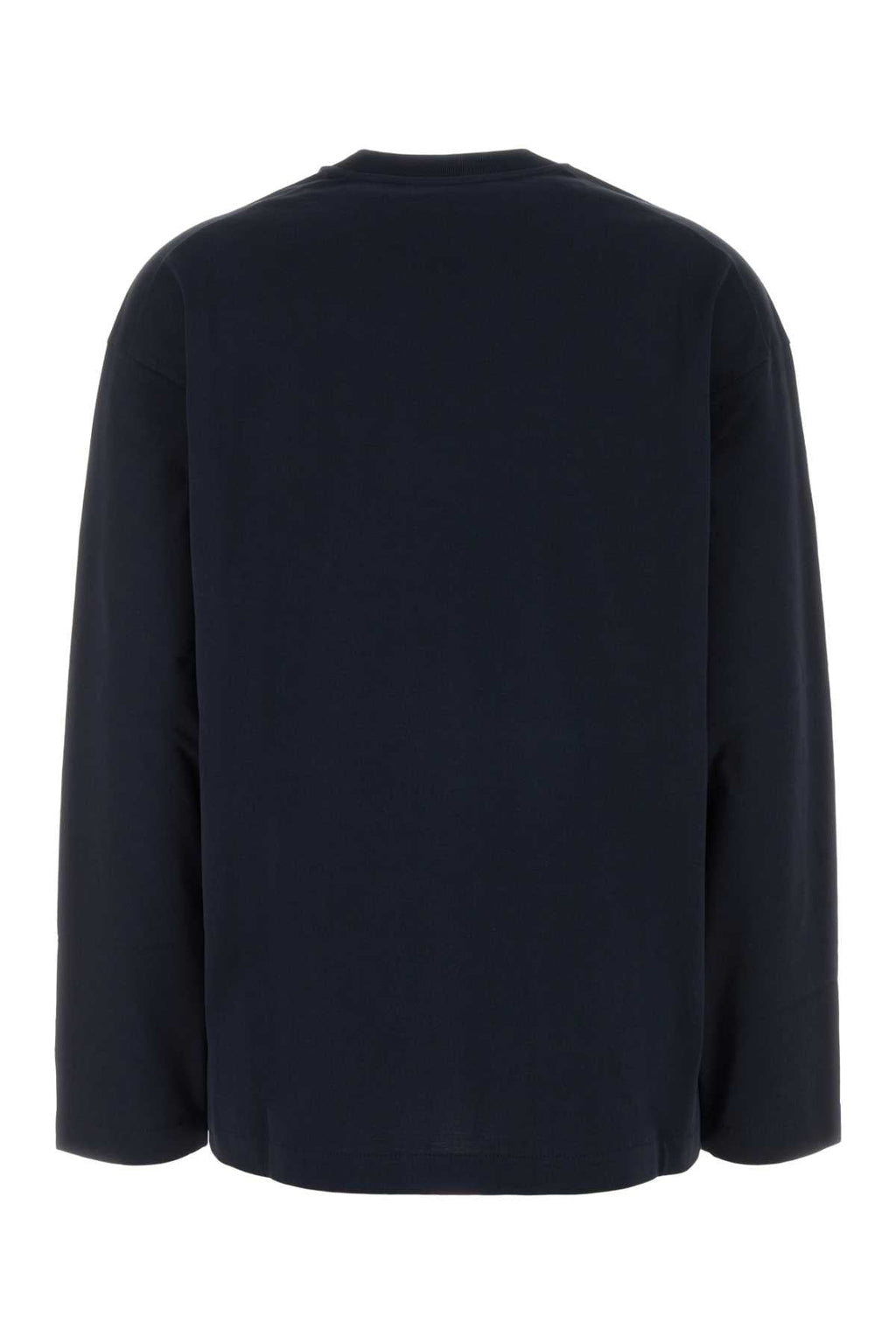 Jil Sander Women Midnight Blue Cotton T-Shirt
