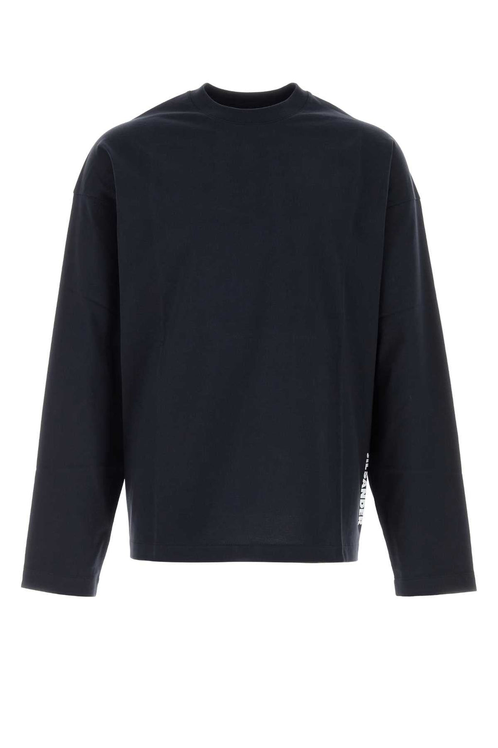 Jil Sander Men Midnight Blue Cotton T-Shirt