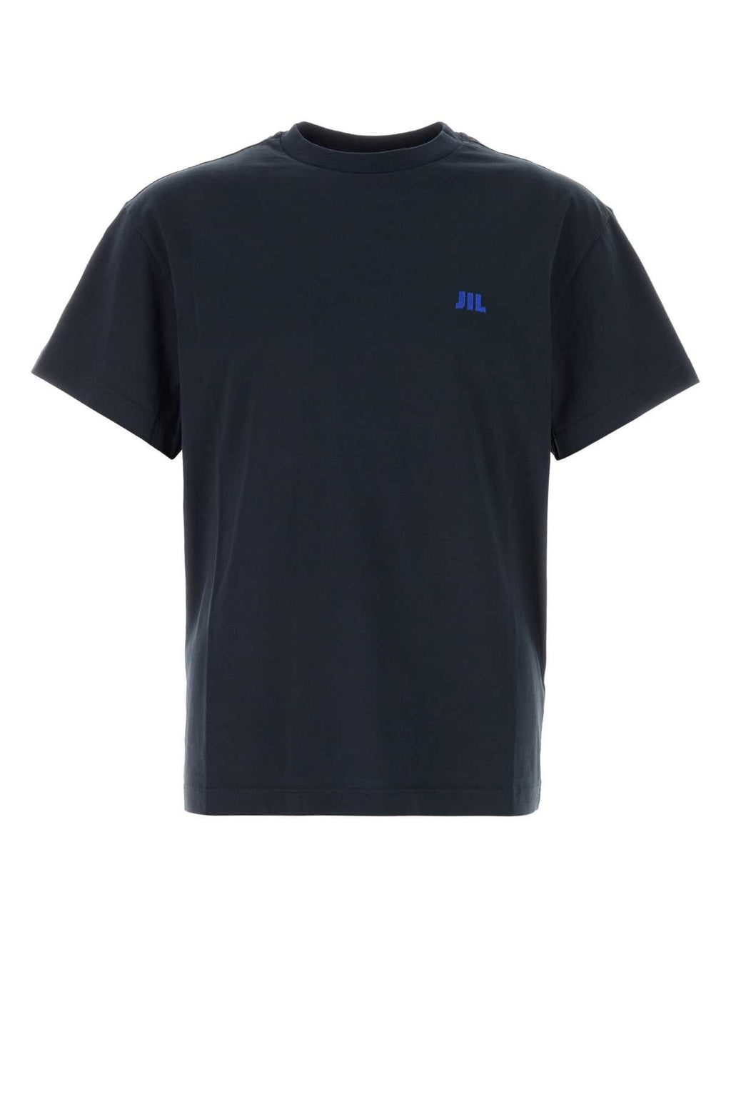Jil Sander Men Midnight Blue Cotton T-Shirt