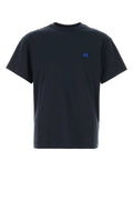 Jil Sander Men Midnight Blue Cotton T-Shirt