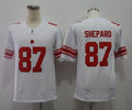 Men's New York Giants Sterling Shepard #87 White Game Player Jersey1