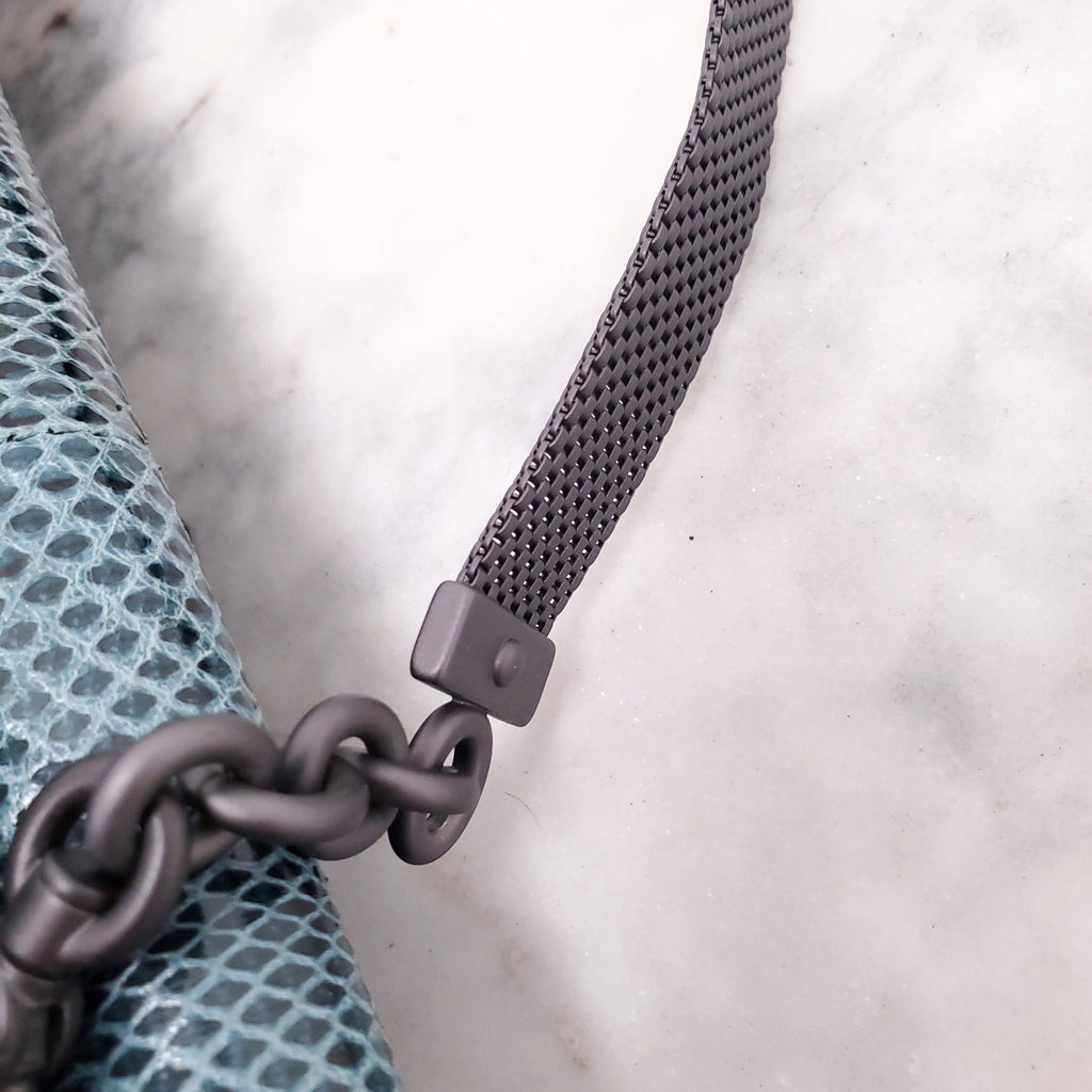BOTTEGA VENETA INTRECCIATO PANELLED HANDBAG