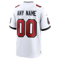 Tampa Bay Buccaneers White 50th Season Custom Game Jersey