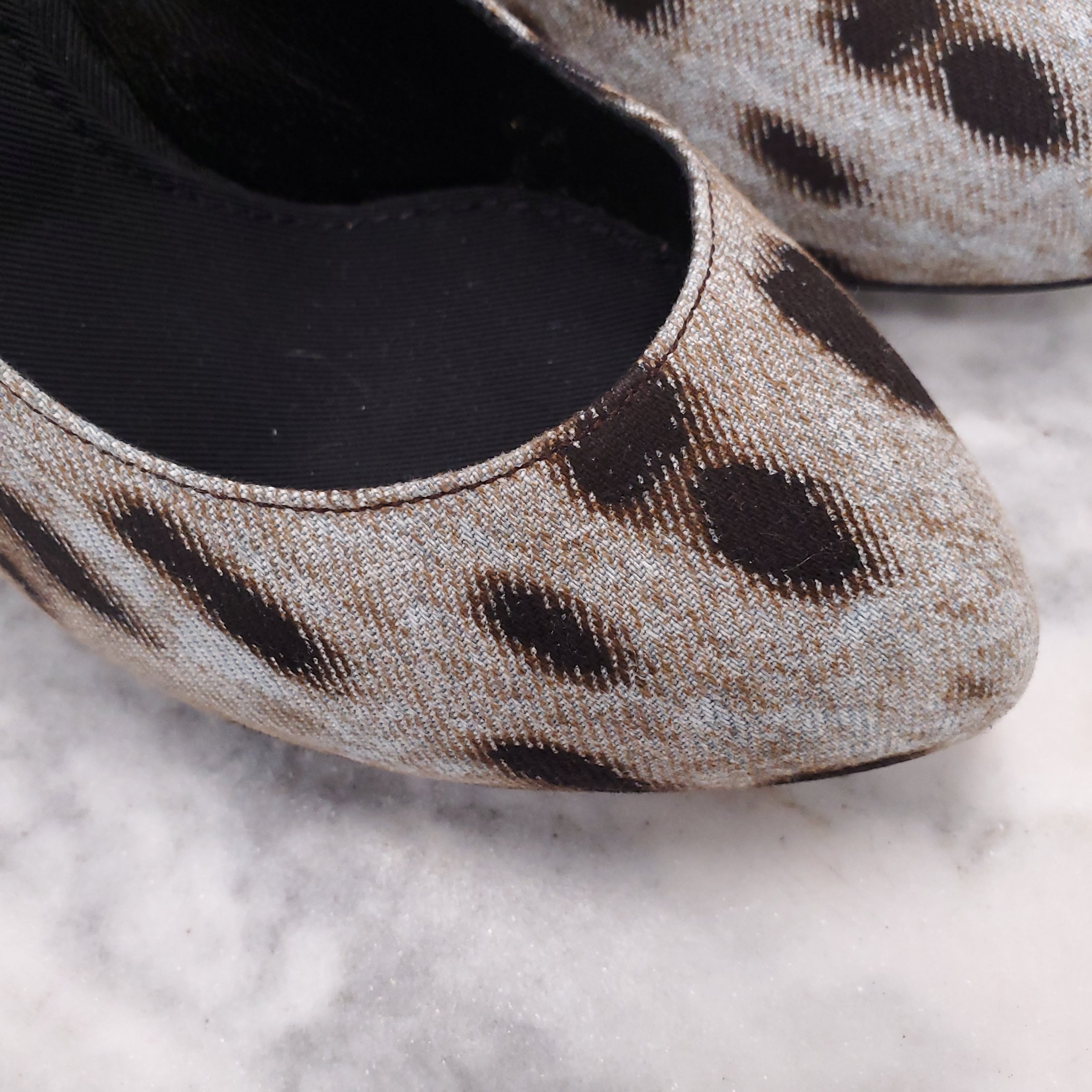 DOLCE & GABBANA LEOPARD HEELS ($1200) - SIZE 37