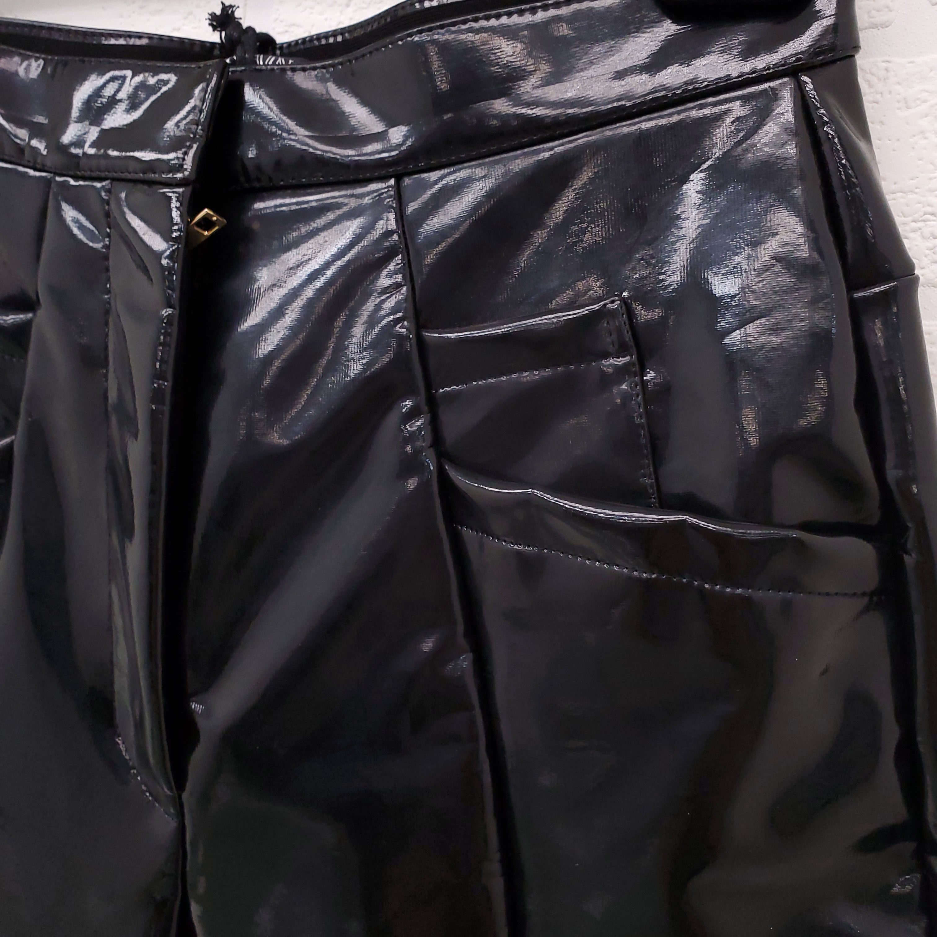 BALMAIN BLACK PANTS - SIZE 36 (FIT LIKE XXS)