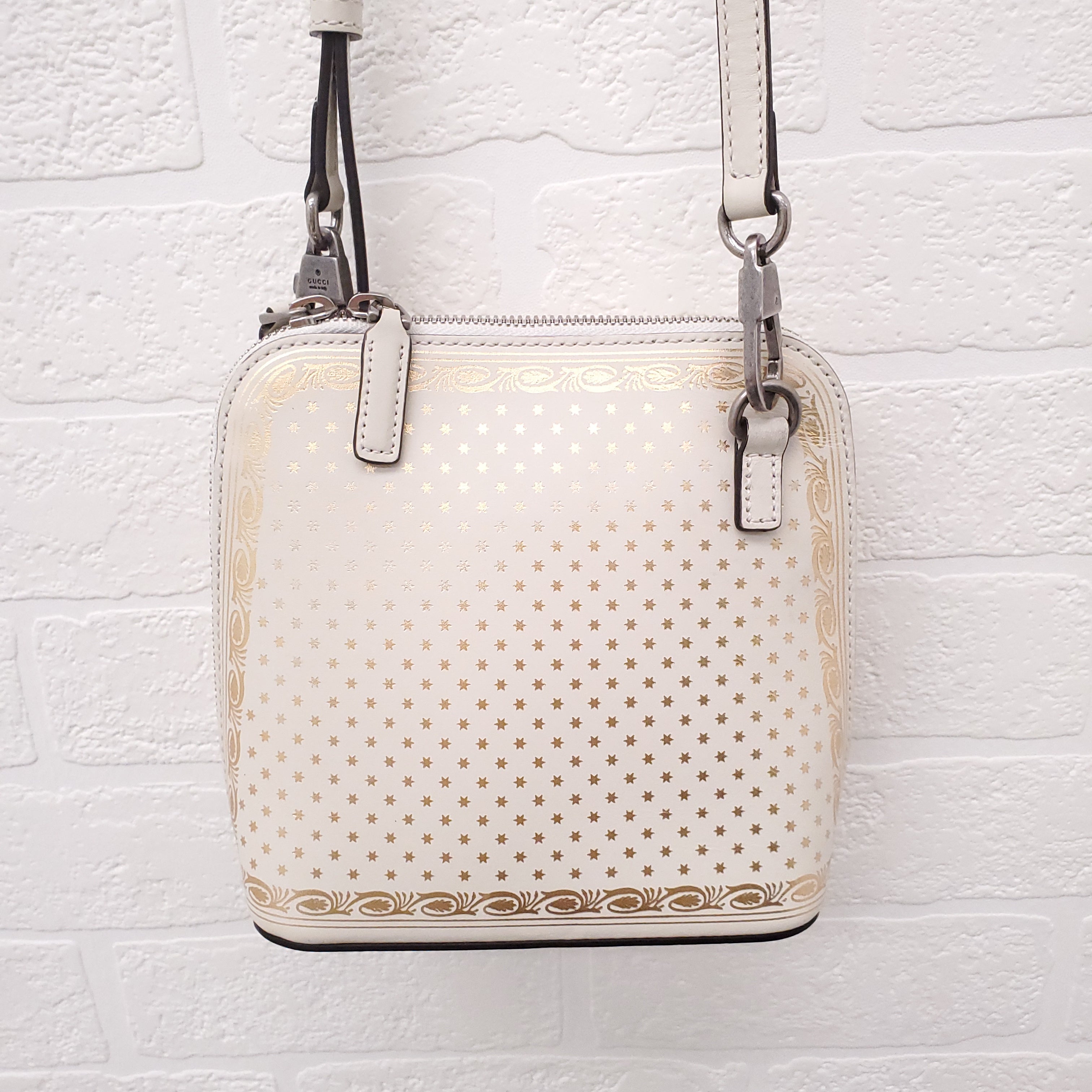 GUCCI OPHIDIA LOGO MOON & STAR CROSSBODY ($2450)