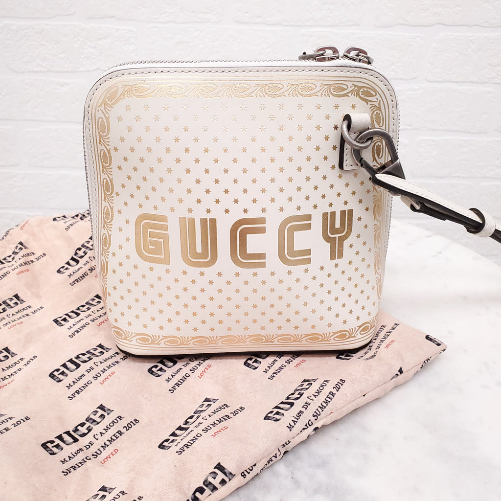 GUCCI OPHIDIA LOGO MOON & STAR CROSSBODY ($2450)