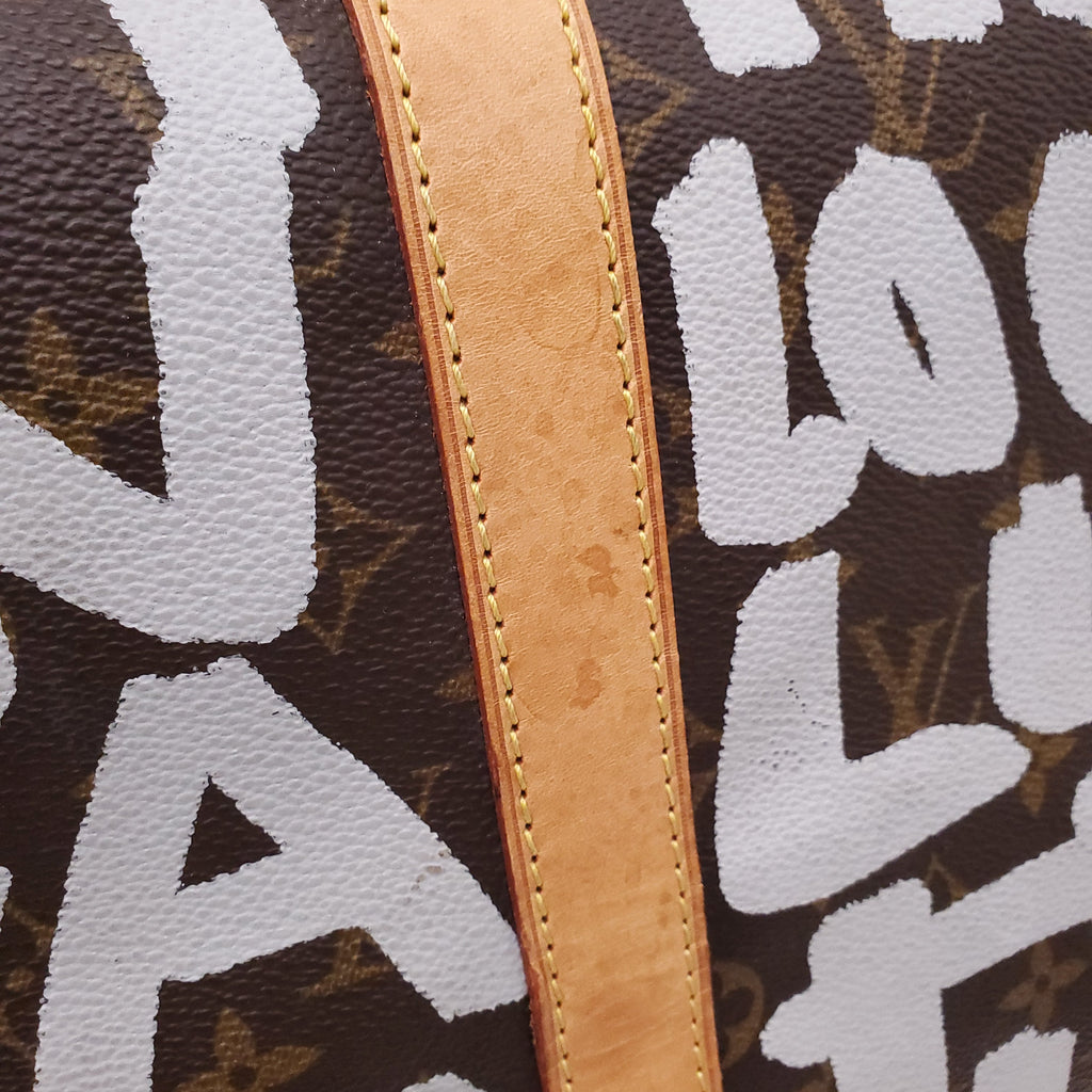 LOUIS VUITTON X STEPHEN SPROUSE 2001 KEEPALL 50 TRAVEL BAG