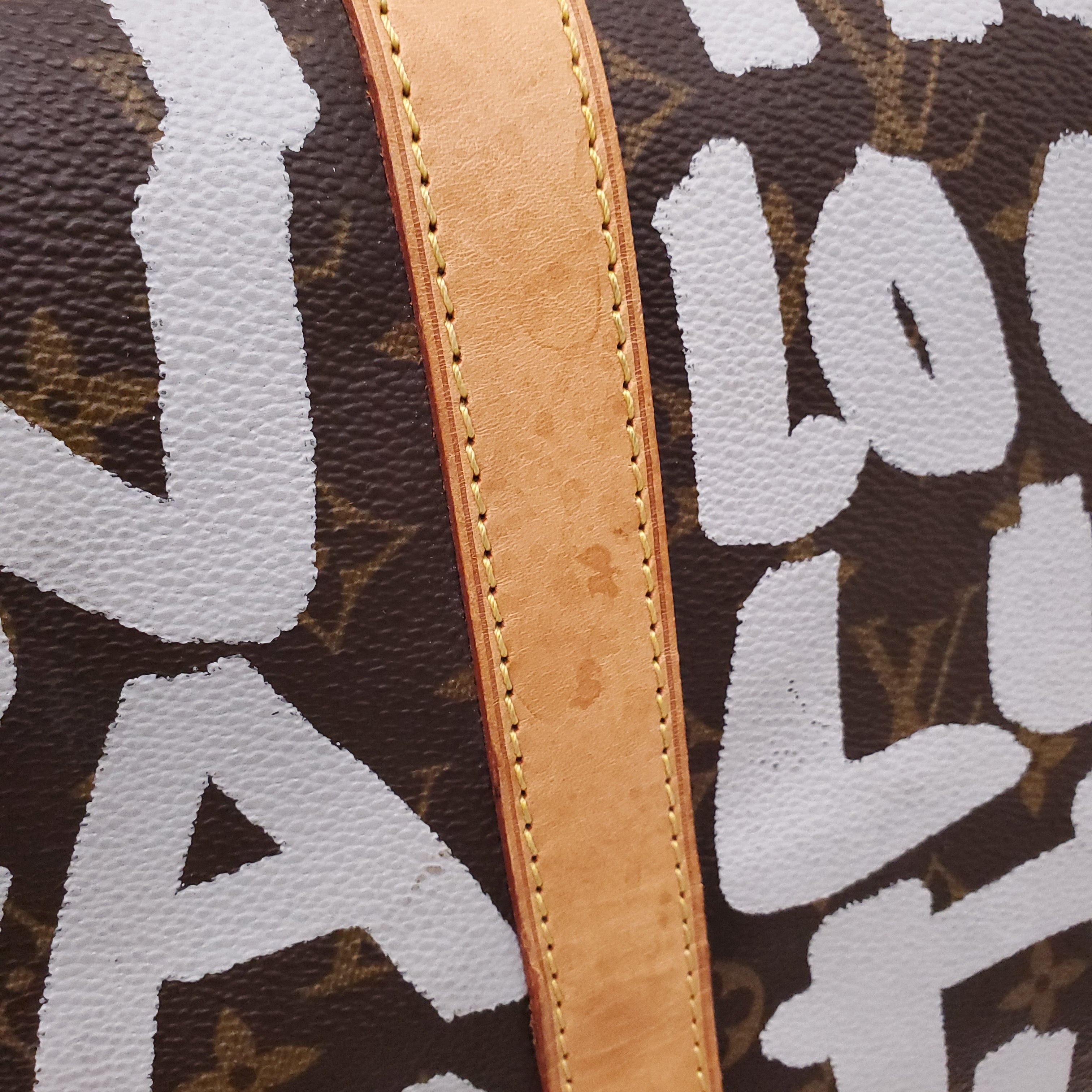 LOUIS VUITTON X STEPHEN SPROUSE 2001 KEEPALL 50 TRAVEL BAG