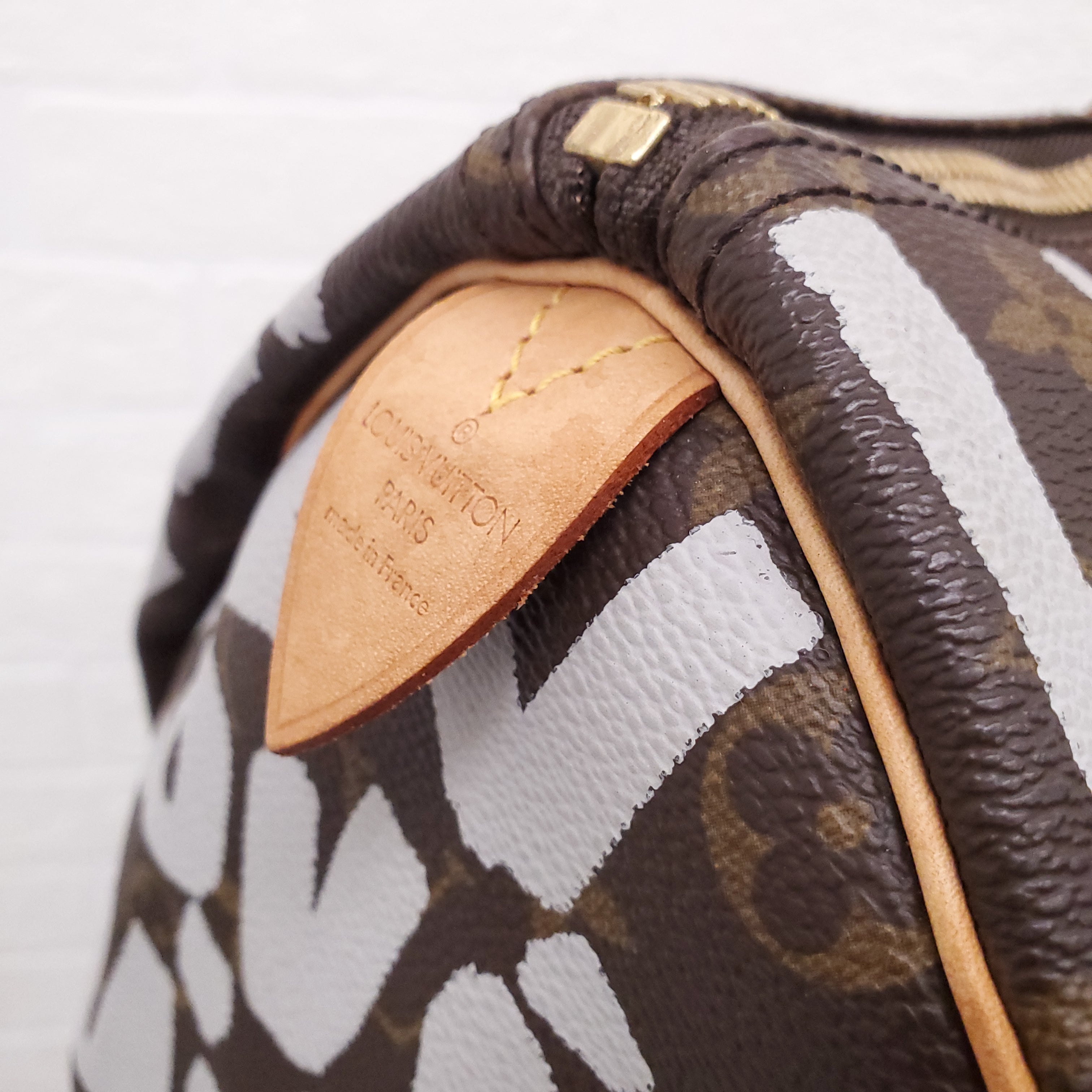 LOUIS VUITTON X STEPHEN SPROUSE 2001 KEEPALL 50 TRAVEL BAG
