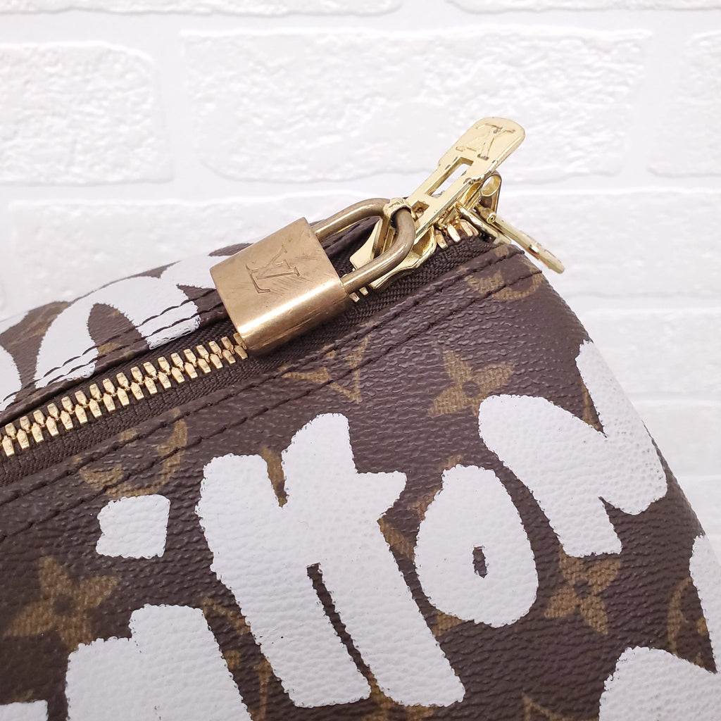 LOUIS VUITTON X STEPHEN SPROUSE 2001 KEEPALL 50 TRAVEL BAG
