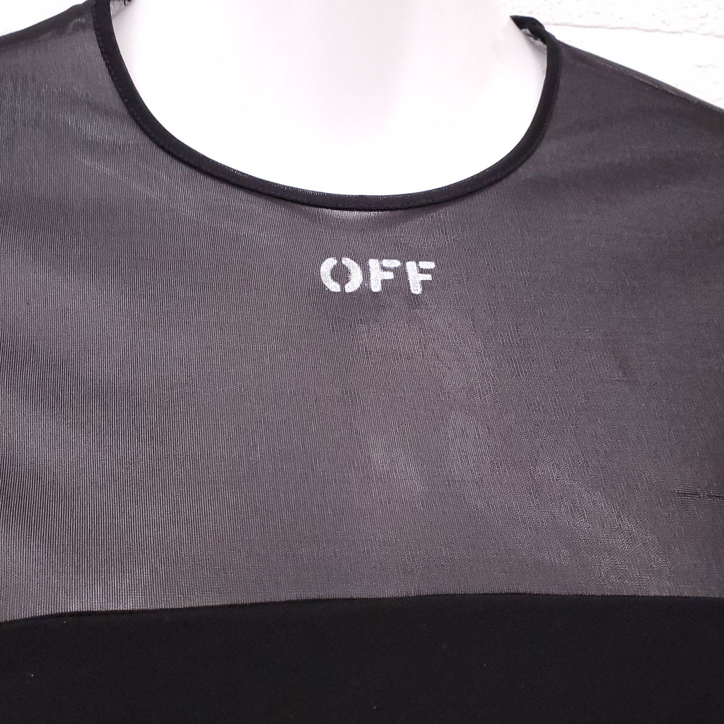 OFF-WHITE LOGO DRESS - SIZE 36
