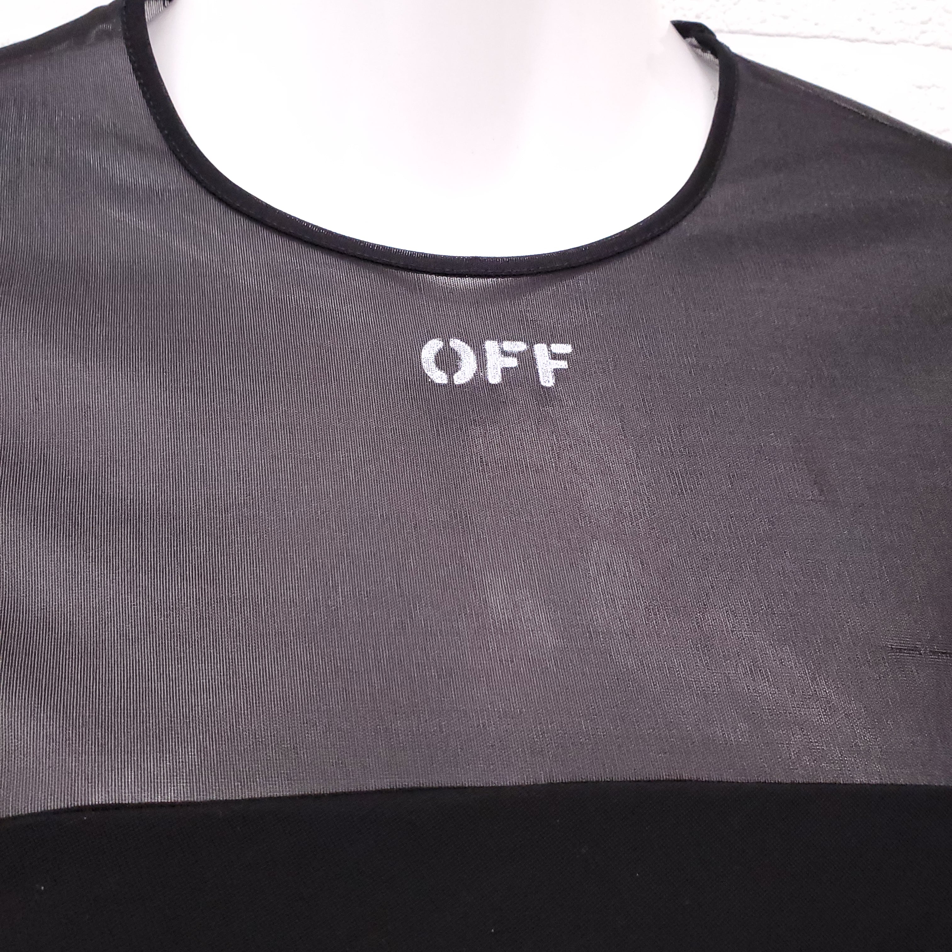 OFF-WHITE LOGO DRESS - SIZE 36
