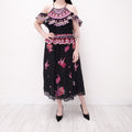 TEMPERLEY LONDON WILDFLOWER DRESS - SIZE 10
