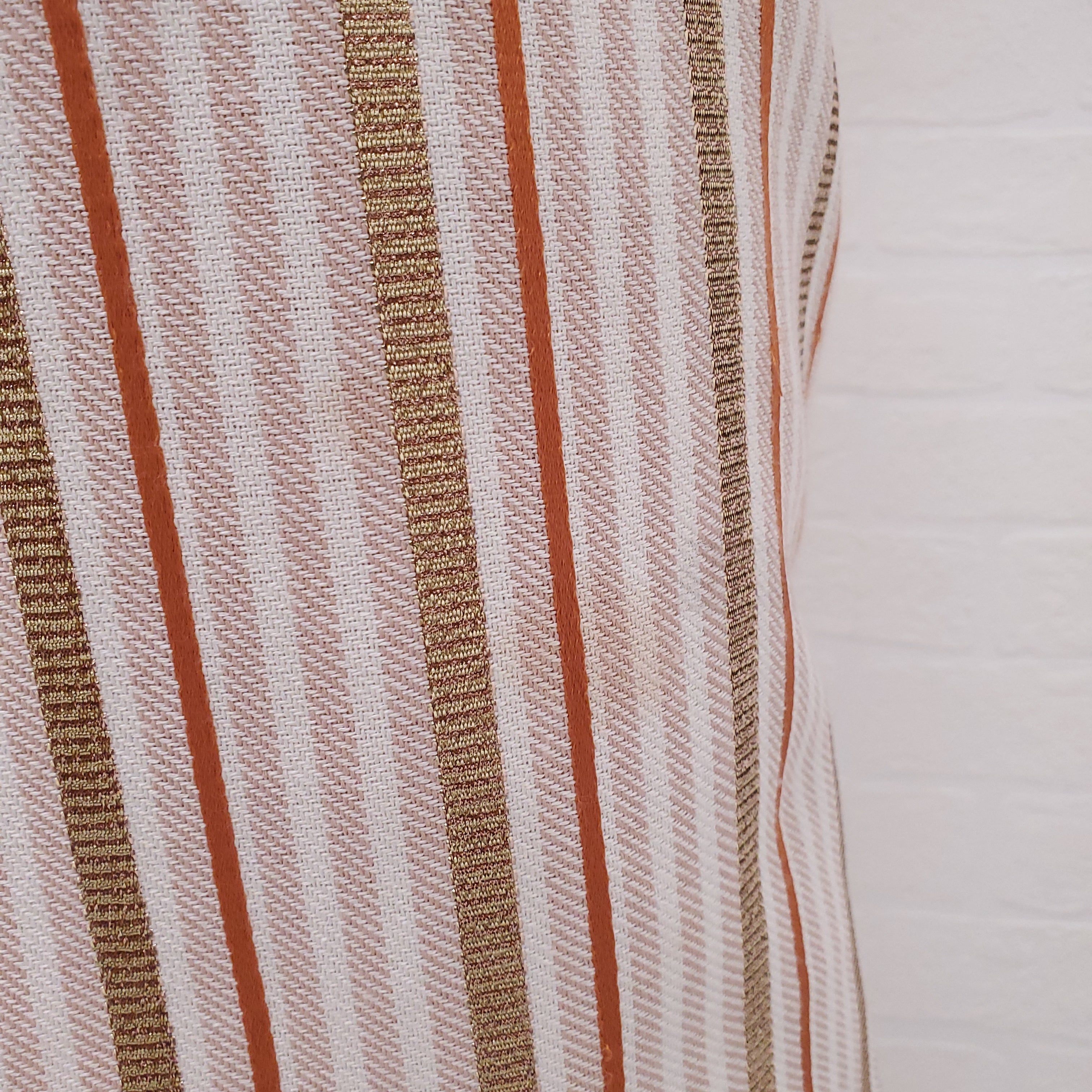 PETER PILOTTO STRIPED METALLIC SKIRT - SIZE 8