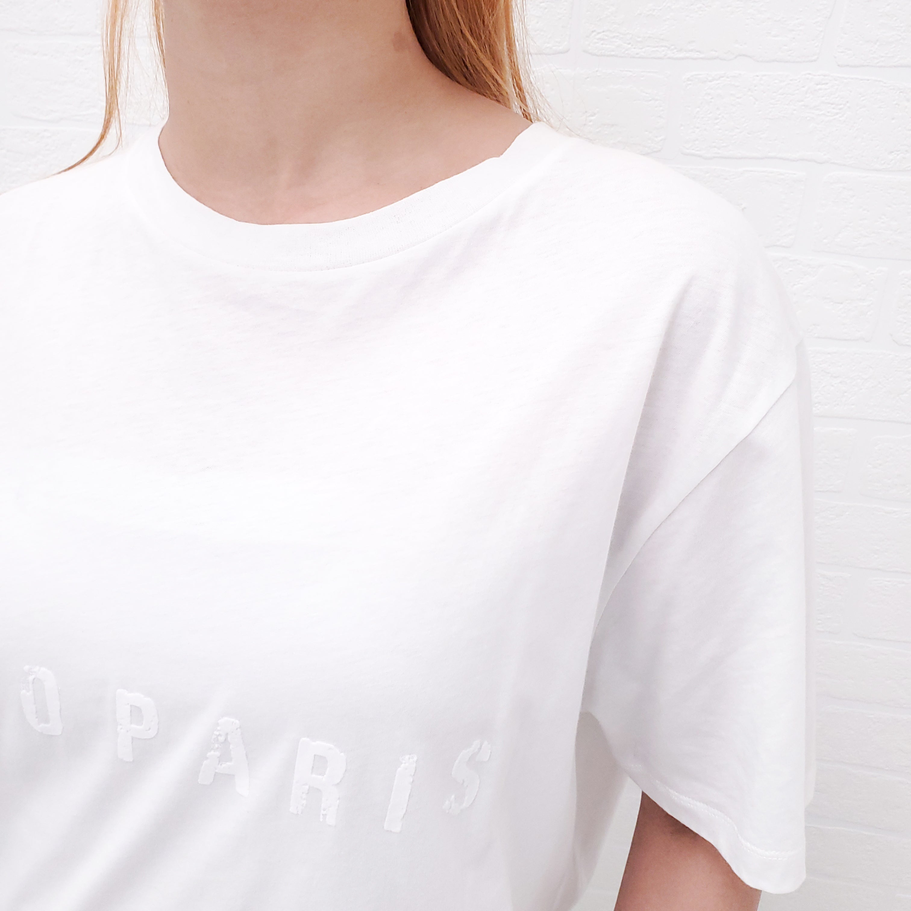 IRO PARIS LOGO T-SHIRT - SIZE S