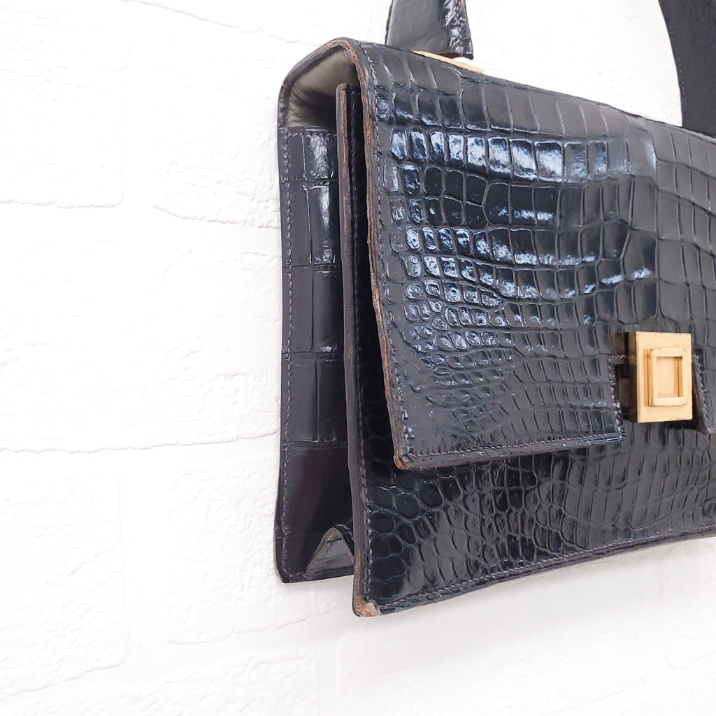 HERMÈS BRIO CROCODILE BAG