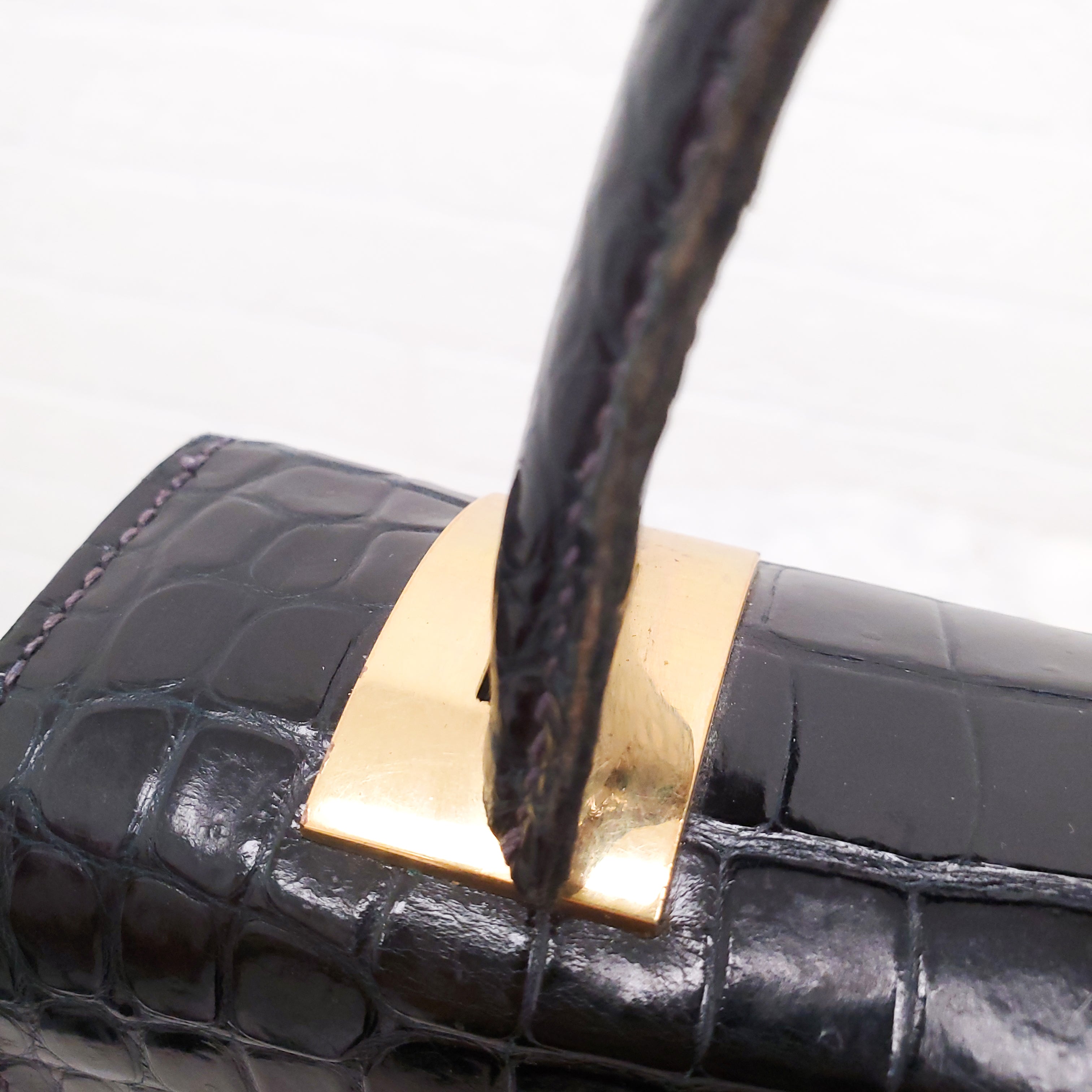 HERMÈS BRIO CROCODILE BAG