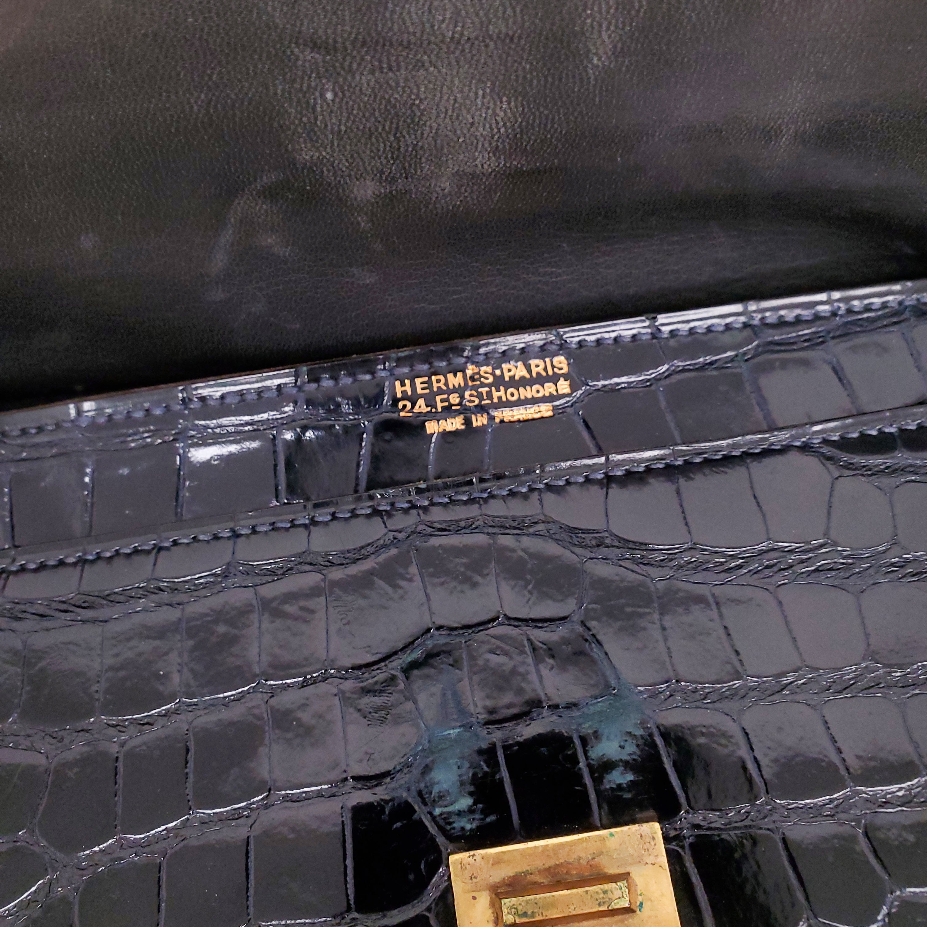 HERMÈS BRIO CROCODILE BAG