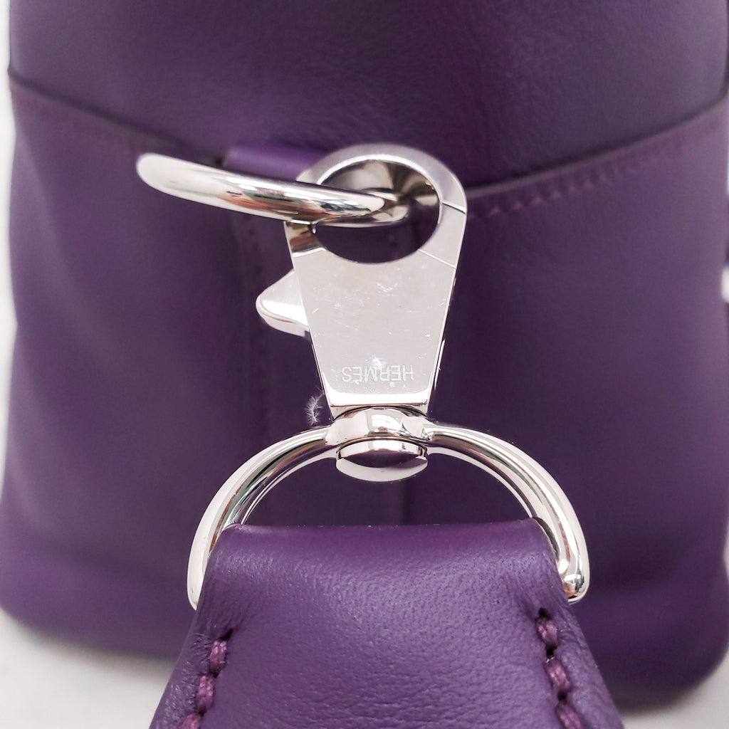 HERMÈS PURPLE TOOLBOX BAG