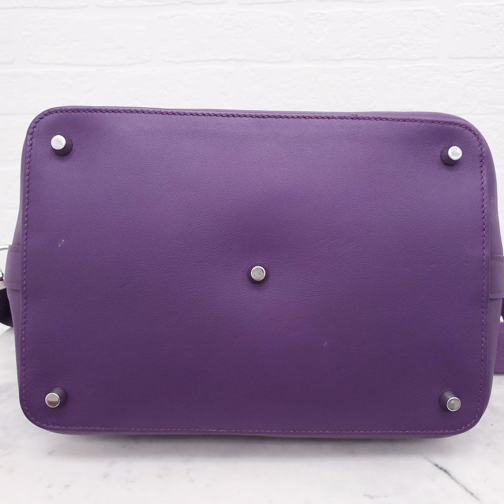 HERMÈS PURPLE TOOLBOX BAG