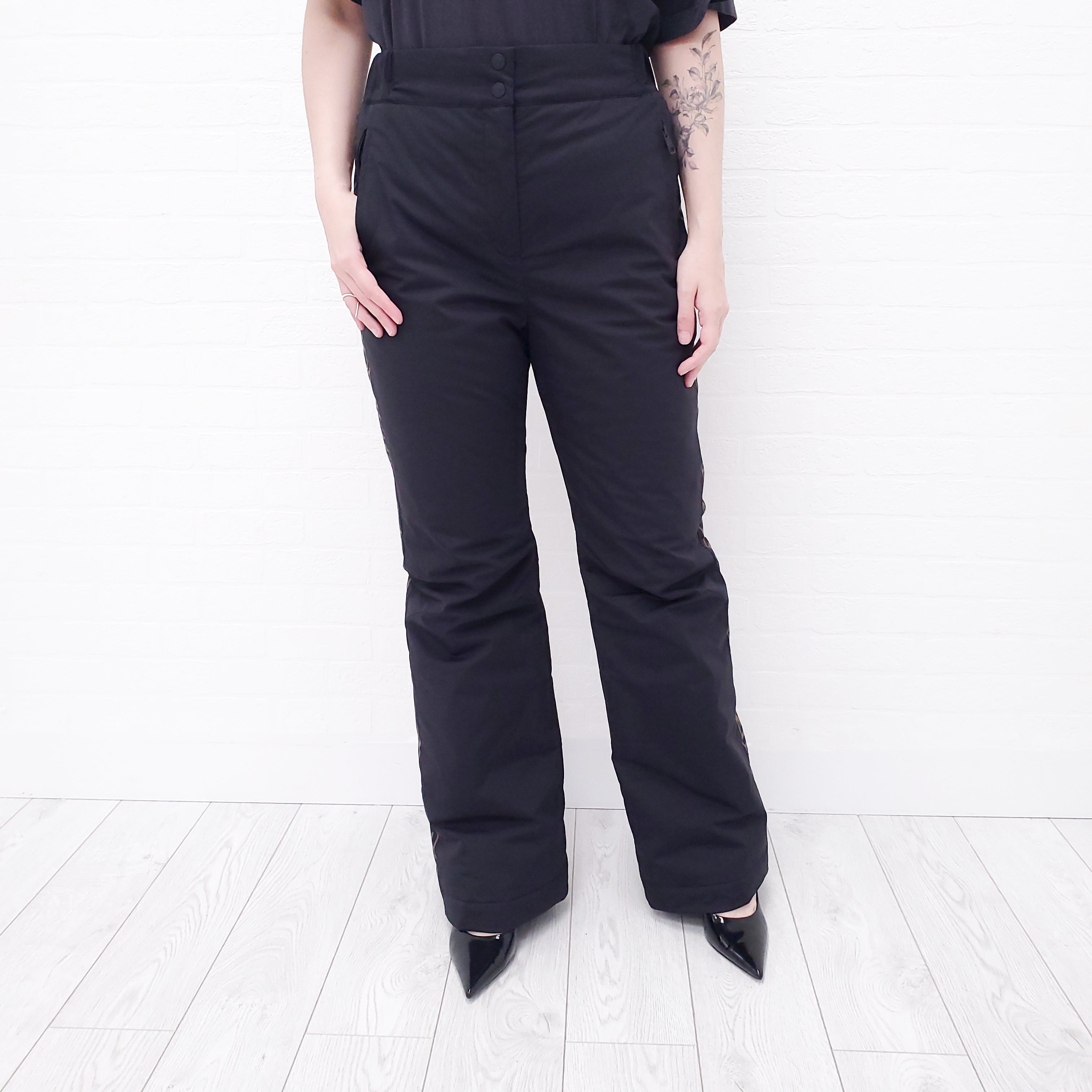 FENDI LOGO SKI PANTS - SIZE 46/12