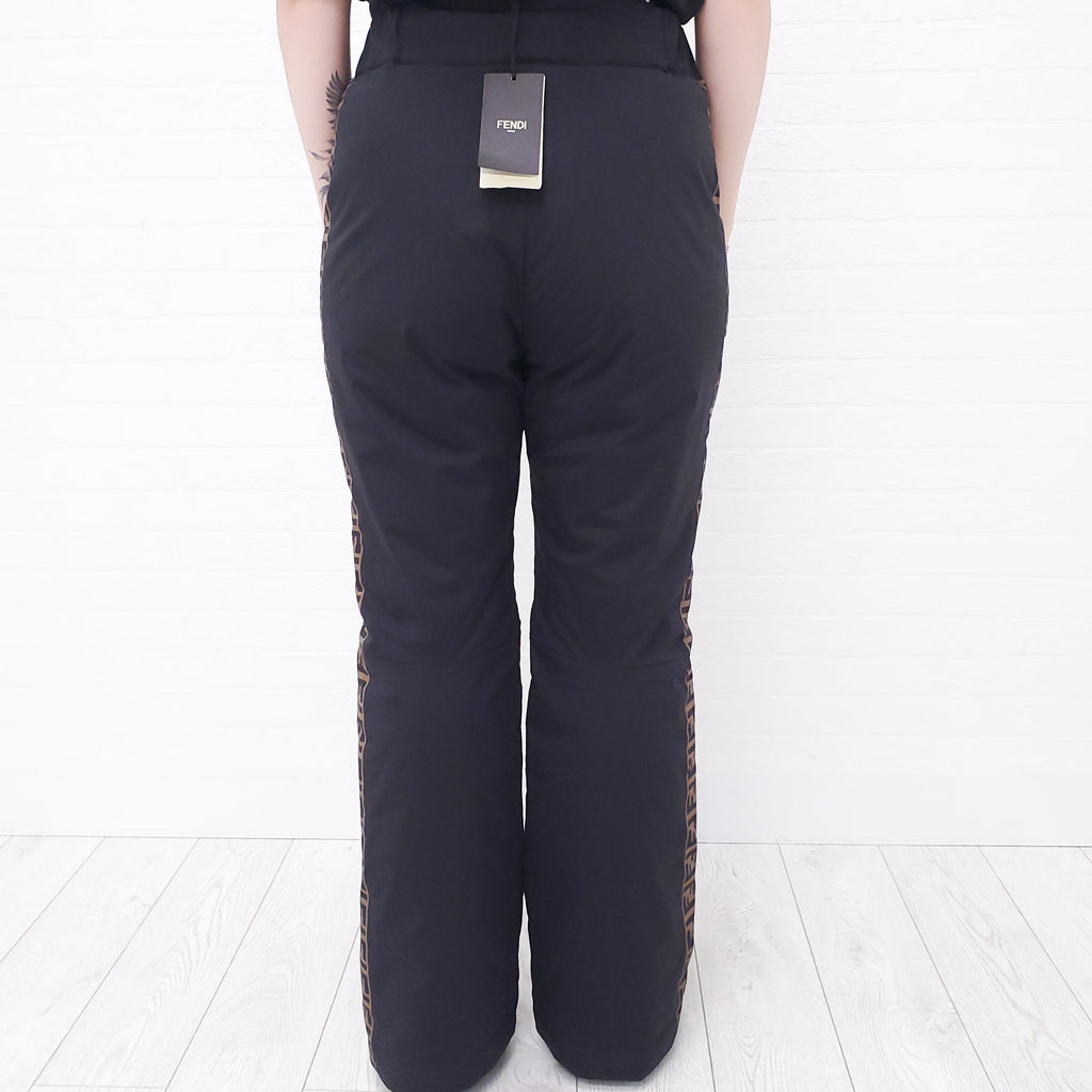 FENDI LOGO SKI PANTS - SIZE 46/12