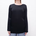 MAISON MARGIELA BLACK BLOUSE - SIZE 40