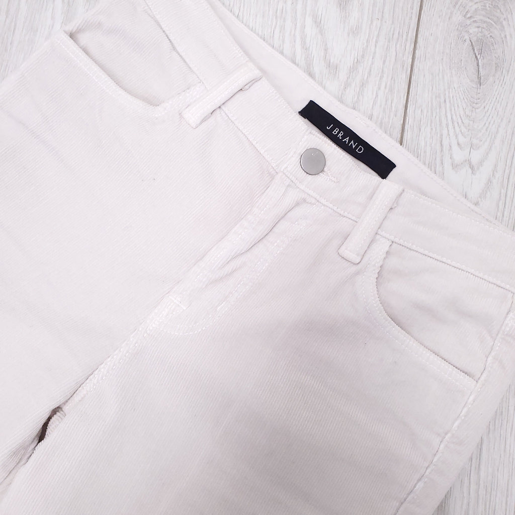 J BRAND CREAM CORDUROY PANTS - SIZE 25