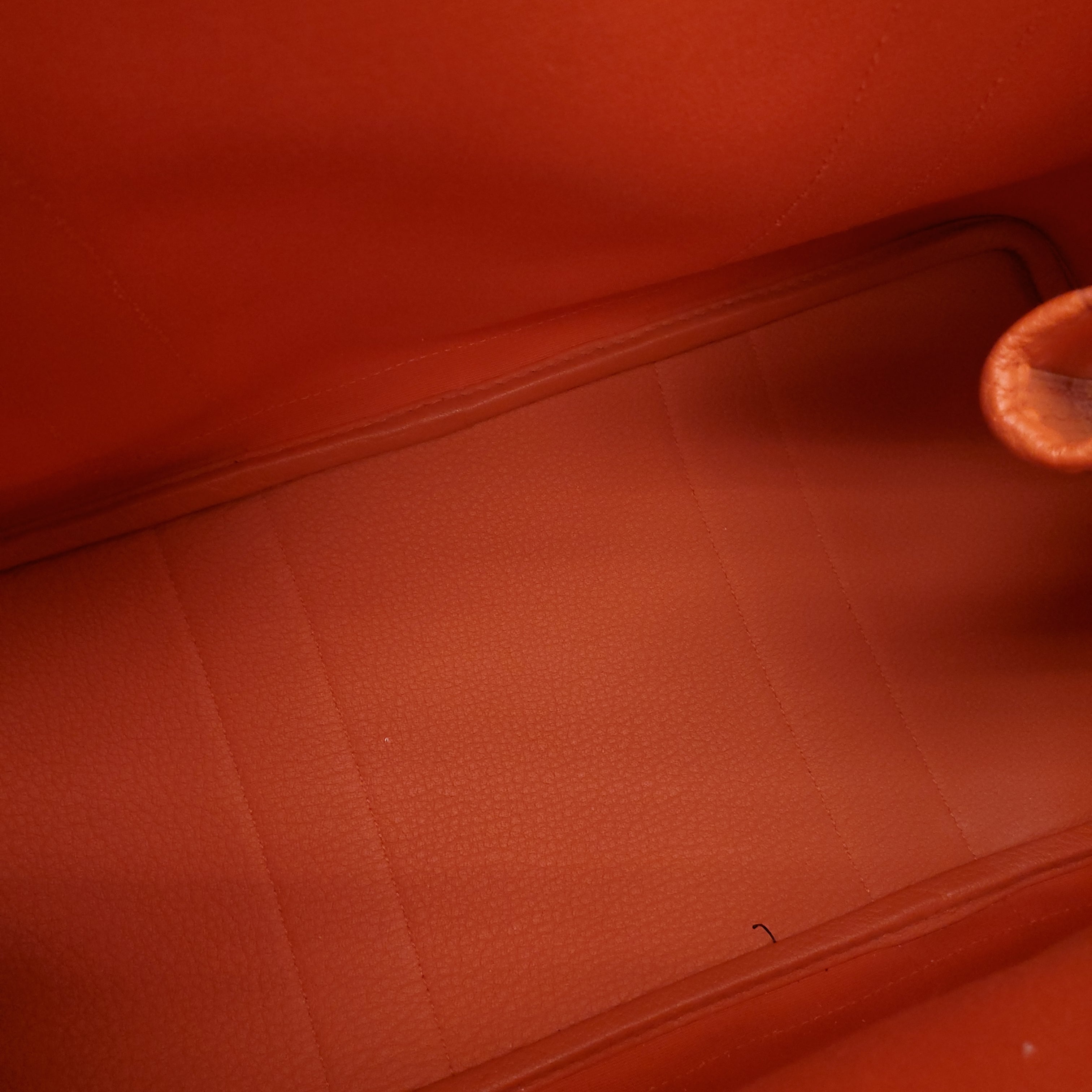 HERMÈS ORANGE GARDEN PM TOTE BAG
