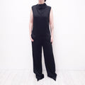 VICTORIA BECKHAM BLACK JUMPSUIT - SIZE 10